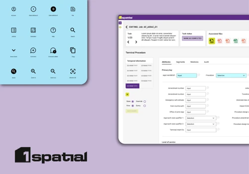 1spatial Ministry of Defence UX/UI design
