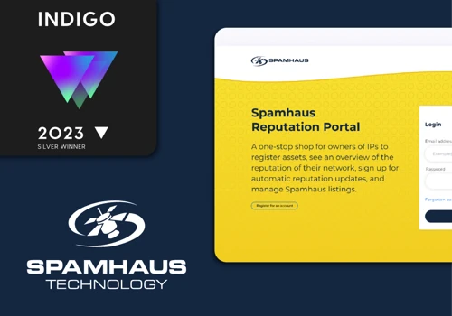 Award-Winning Design: Spamhaus Reputation Portal