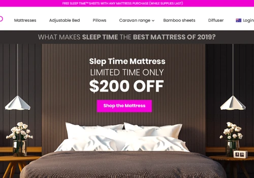 SleepTime, the Online Store
