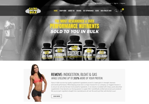 GainInBulk - Magento website development, customization and upgrade