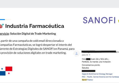 Campaña Exitosa - Industria Farmacéutica