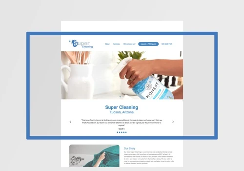 Super Cleaning - Web Design and Development