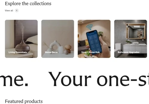 E-commerce website development