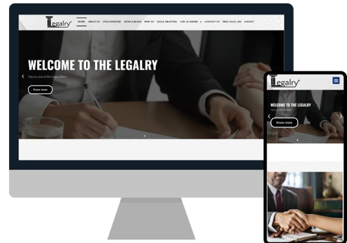 Legalry Wordpress Website For Law Firm