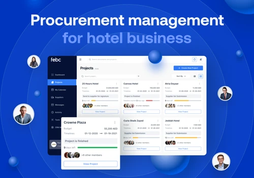 UX for Procurement Management in Hospitality