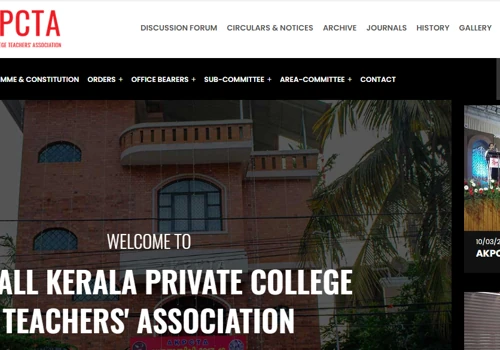 Website Development for AKPCTA (Teachers Club)