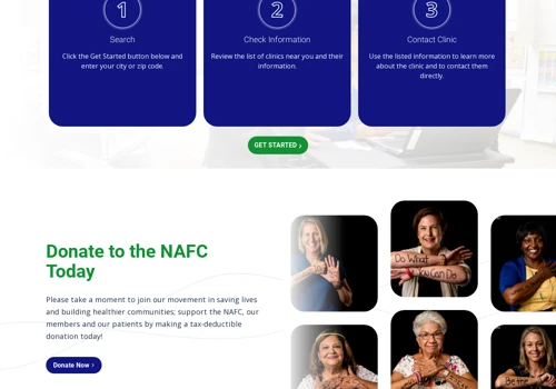 NAFC Website Re-Design