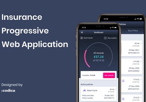 Insurance Progressive Web Application