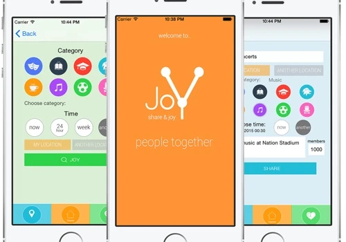 Share Joy - Event Sharing Network