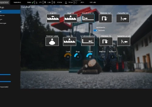 Radio control with HMI