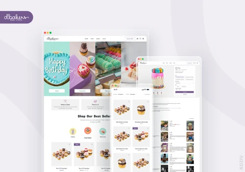 dbakers: Store UX Redesign & Custom Theme dev.