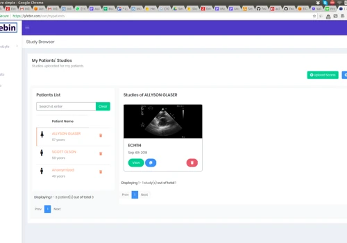 Lyfebin Medical Images Management