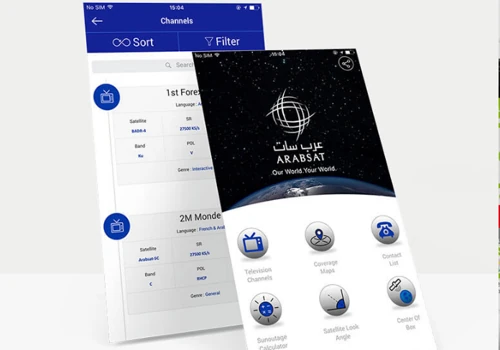 Arabsat Access all arabic channels on your phones