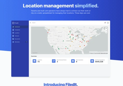 Enterprise Location Management Application