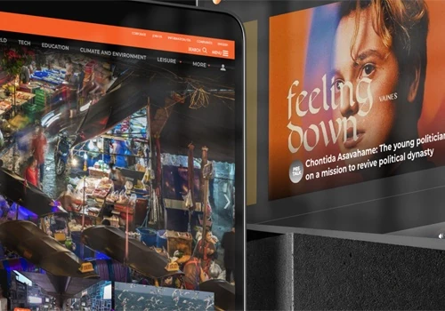 ThaiPBS World Website Design
