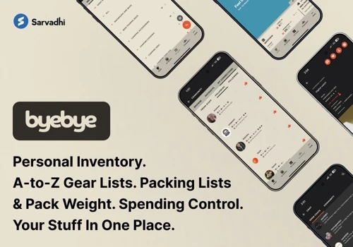 Byebye —Sarvadhi  Inventory Management