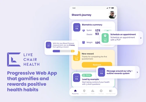 PWA that gamifies and rewards positive habits