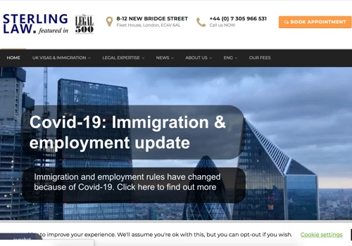 Google ads search campaign in London and CIS countries