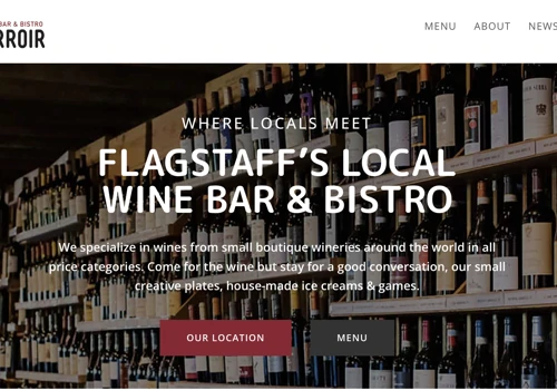 Flag Terroir Website