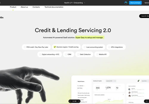 UX design of BNPL solution