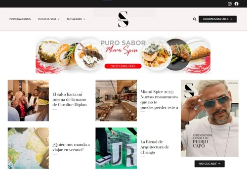 S Revista Website