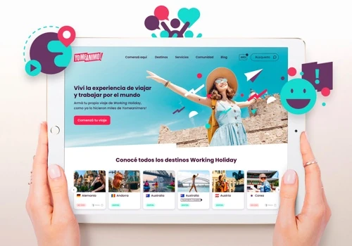 UX/UI and Branding Overhaul for Working Holiday