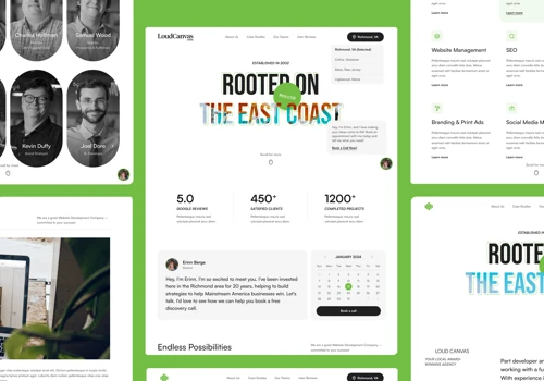 Loud Canvas Local Website Design