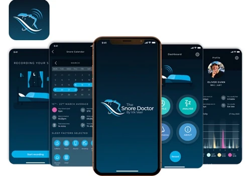 The Snore Doctor allows users to record sleep