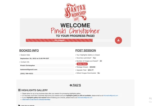 Automations for Photography Studio