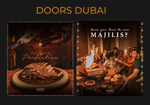 Digital Creatives for DOOR'S DUBAI