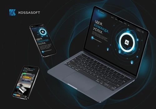 KossaSoft Corporate Site | UX/UI | Development