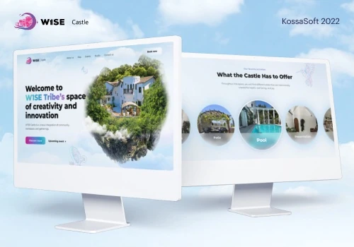 W1SE Castle Corporate Site | UX/UI | Development