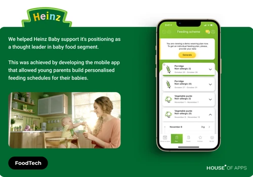 Mobile App for Heinz Baby