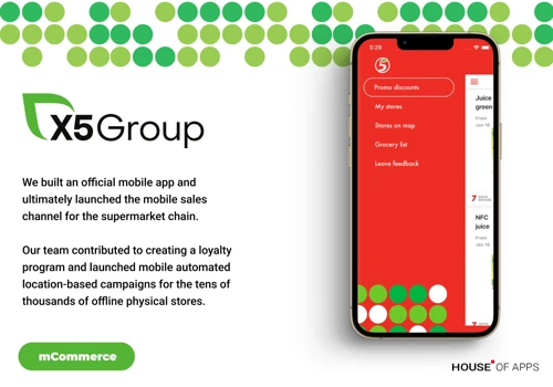 Mobile App for the Supermarket Chain