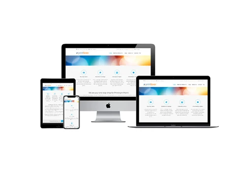 Printfever - Web design for printing company