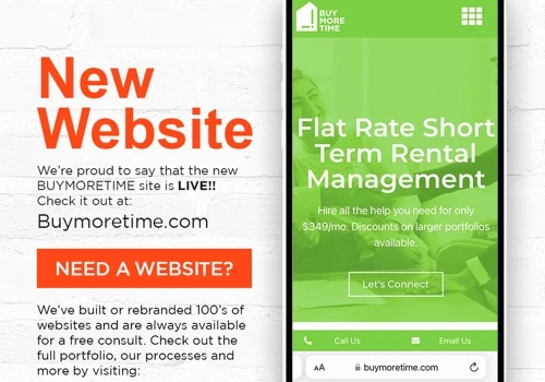 Website Design for Short Term Rental Industry