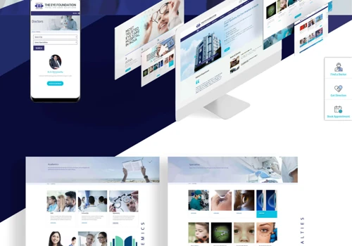 The Eye Foundation - Website Design