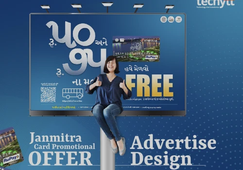 Janmitra Card Promotional Offer Design