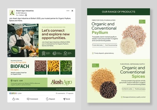 Akash Agro Industries - Branding, Packaging & Web