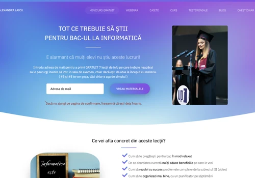 Alexandra Laicu: Online Author Platform
