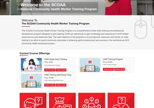 SCDAA Learning Management System