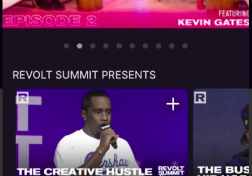 Revolt Streaming Mobile Application