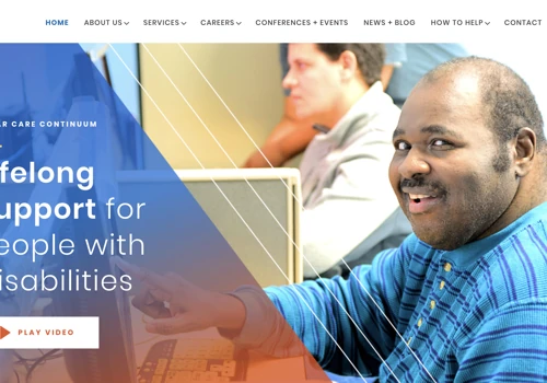 Website Re-Design for a Large Special Needs Agency