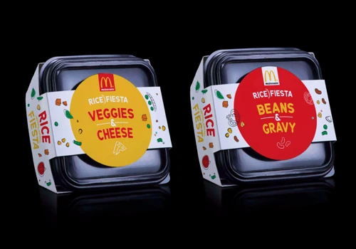 McDonalds new menu - branding and packaging
