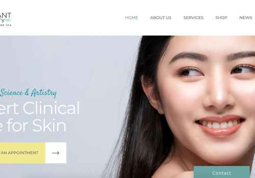 Radiant Beauty Web Development