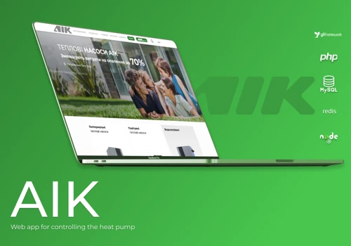 AIK - web app for controlling the heat pump