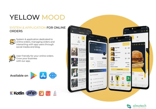 Yellow Mood App
