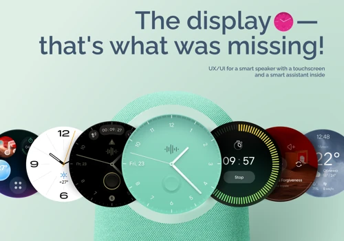 Smart speaker interface design