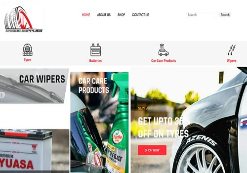 Unique Supplies -  Online Store for Car Accessory