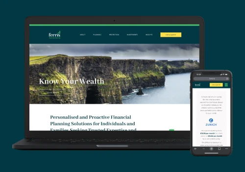 Ferris Financial Planning Website Development